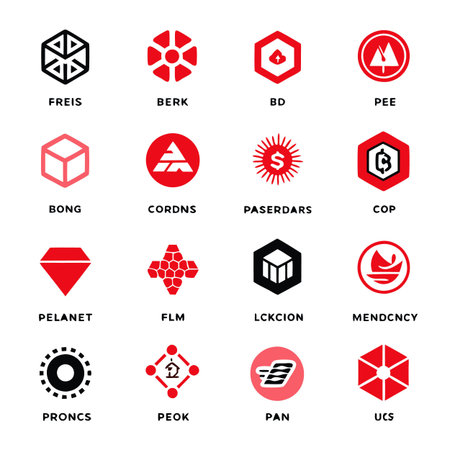Set of Crypto iconsのイラスト素材