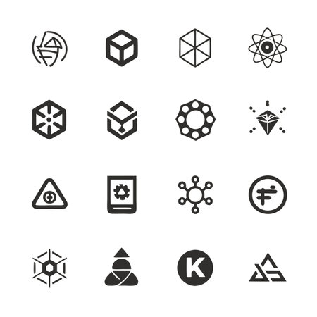 Set of Crypto icons