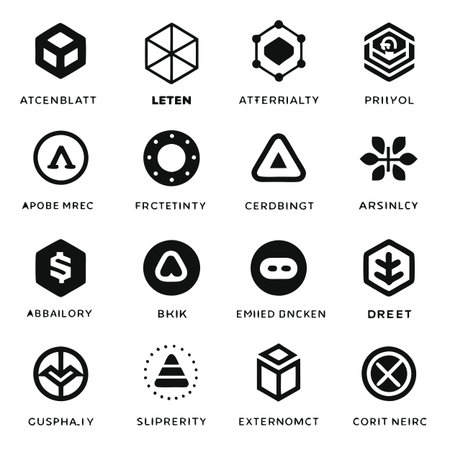 Set of Crypto icons