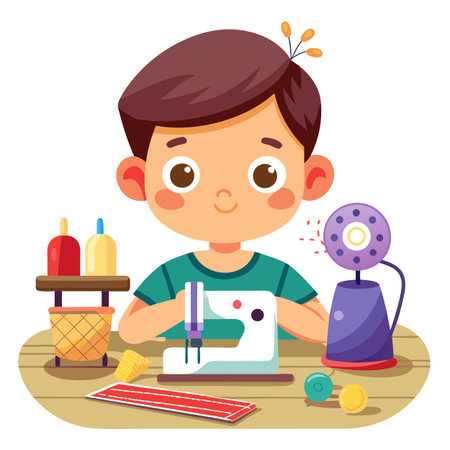 Kids activity concept illustrationのイラスト素材