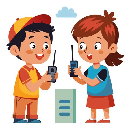 Kids activity concept illustrationのイラスト素材