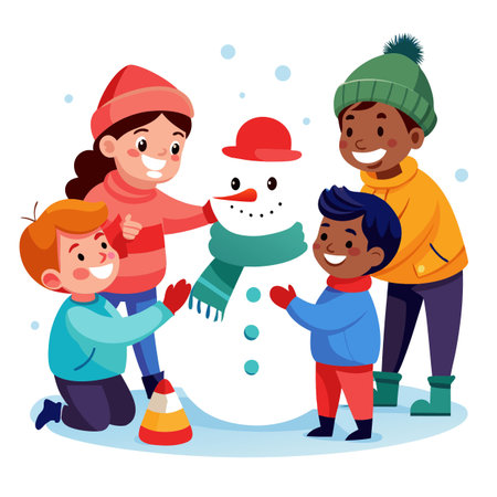 Kids activity concept illustrationのイラスト素材