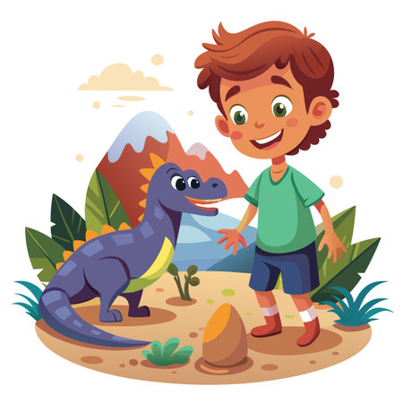 Kids activity concept illustrationのイラスト素材