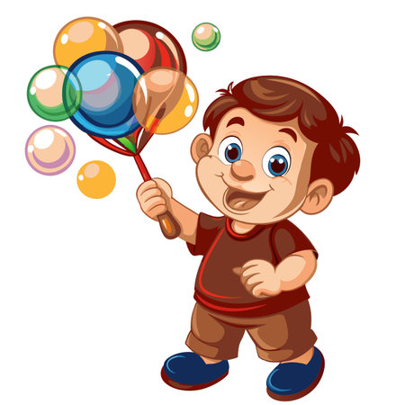 Kids activity concept illustrationのイラスト素材