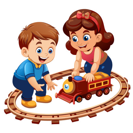 Kids activity concept illustrationのイラスト素材