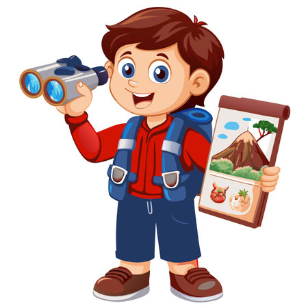 Kids activity concept illustrationのイラスト素材