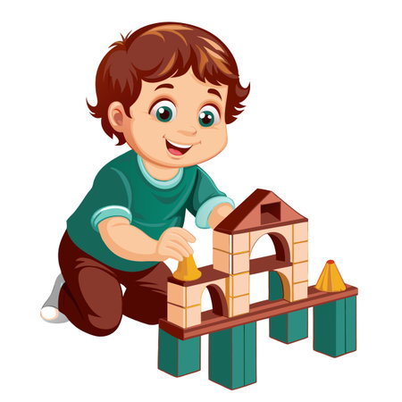 Kids activity concept illustrationのイラスト素材