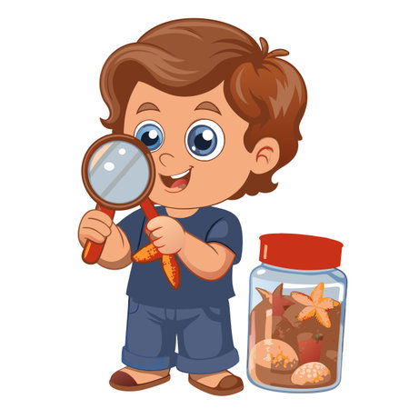 Kids activity concept illustrationのイラスト素材