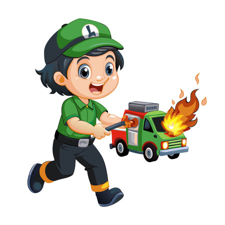 Kids activity concept illustrationのイラスト素材