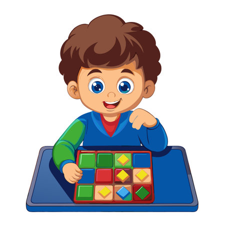 Kids activity concept illustrationのイラスト素材