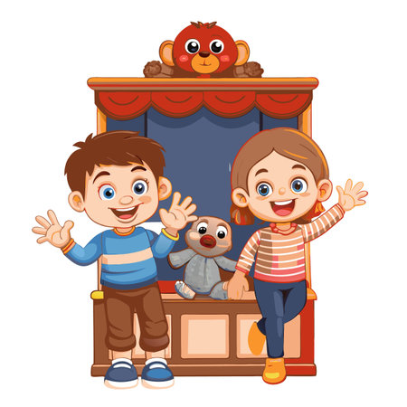 Kids activity concept illustrationのイラスト素材