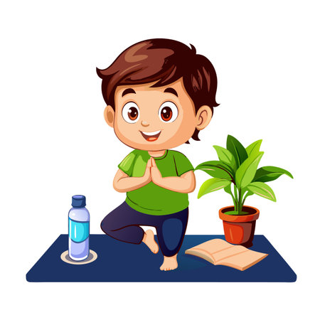 Kids activity concept illustrationのイラスト素材