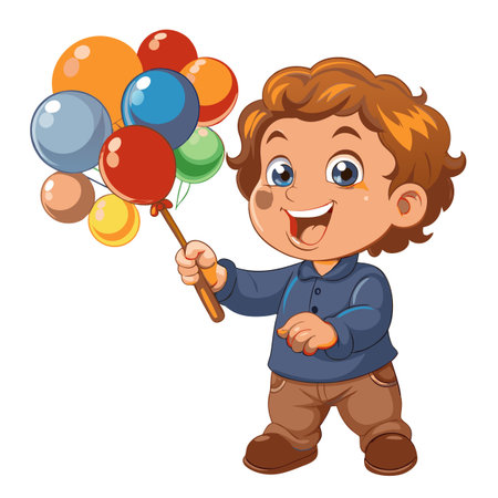 Kids activity concept illustrationのイラスト素材