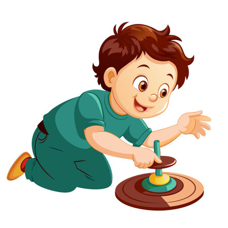 Kids activity concept illustrationのイラスト素材