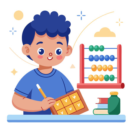 Kids activity concept illustrationのイラスト素材