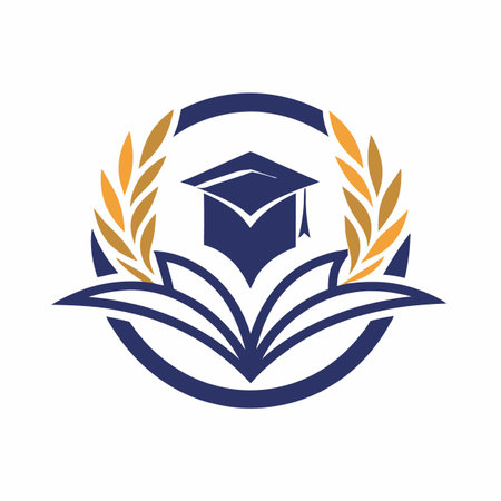 Education logo design templateのイラスト素材