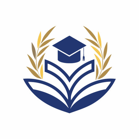 Education logo design templateのイラスト素材