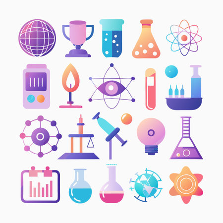 Multi concept design icons setのイラスト素材