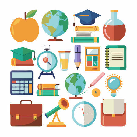 Multi concept design icons setのイラスト素材