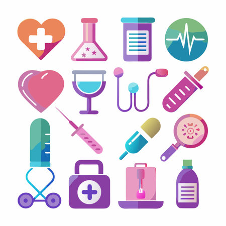 Multi concept design icons setのイラスト素材