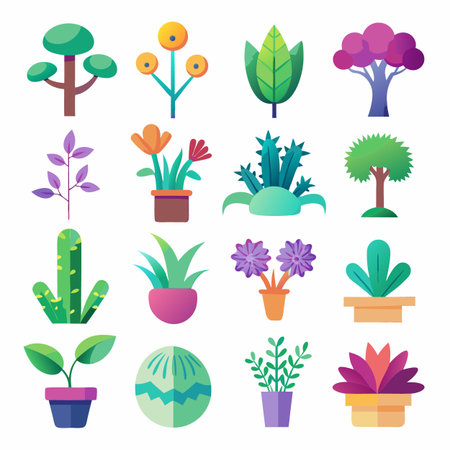 Multi concept design icons setのイラスト素材