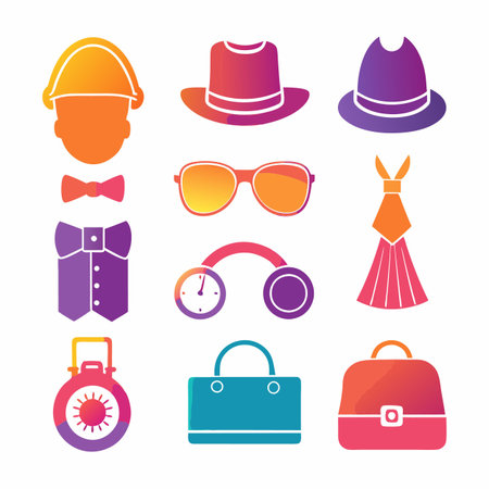 Multi concept design icons setのイラスト素材