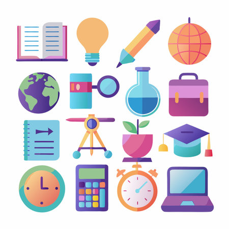 Multi concept design icons setのイラスト素材