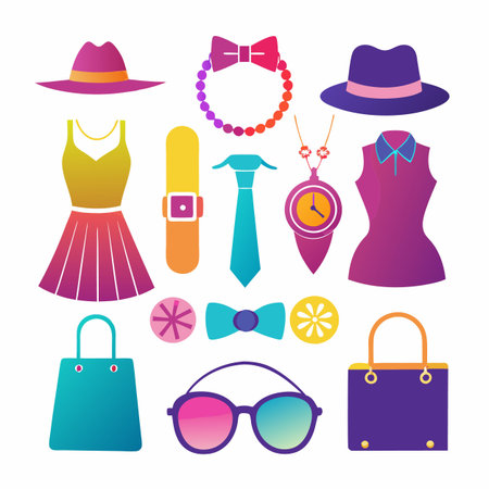 Multi concept design icons setのイラスト素材