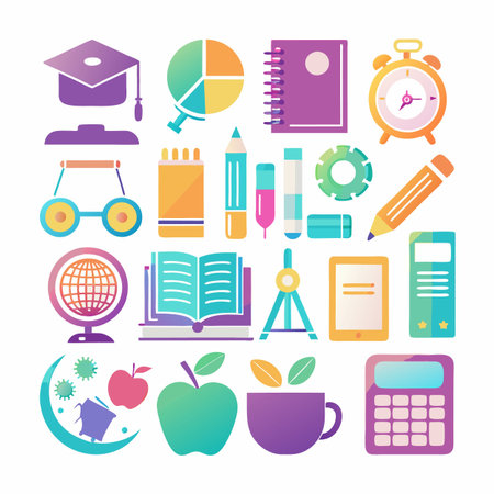 Multi concept design icons setのイラスト素材