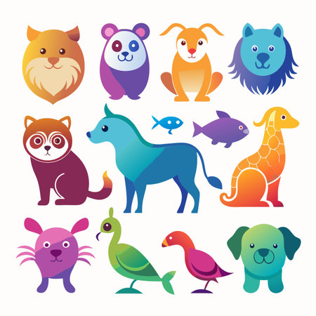 Multi concept design icons setのイラスト素材