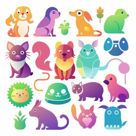 Multi concept design icons setのイラスト素材