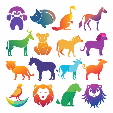 Multi concept design icons setのイラスト素材