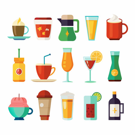 Multi concept design icons setのイラスト素材