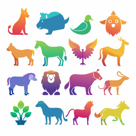 Multi concept design icons setのイラスト素材