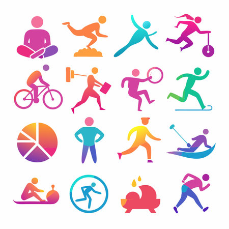 Multi concept design icons setのイラスト素材