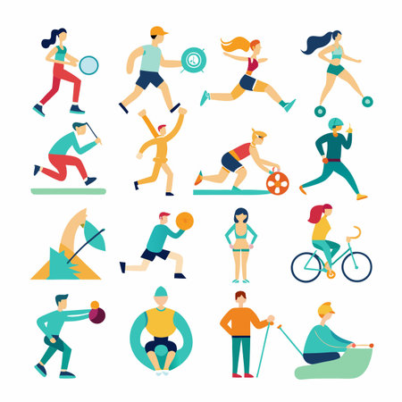 Multi concept design icons setのイラスト素材