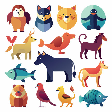 Multi concept design icons setのイラスト素材