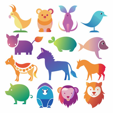 Multi concept design icons setのイラスト素材