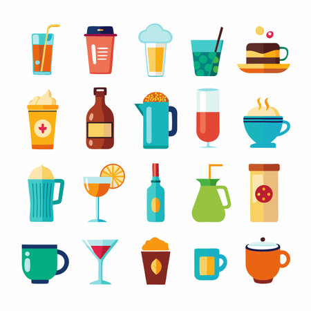 Multi concept design icons setのイラスト素材