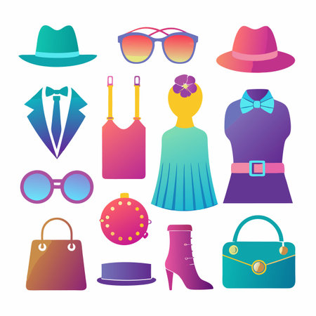 Multi concept design icons setのイラスト素材