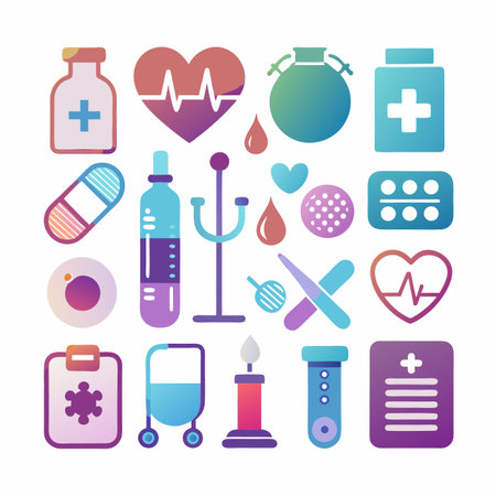 Multi concept design icons setのイラスト素材