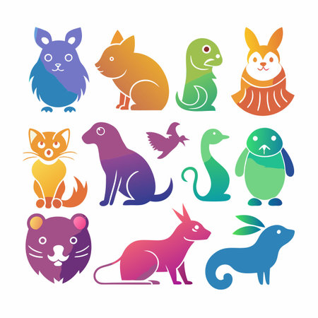 Multi concept design icons setのイラスト素材