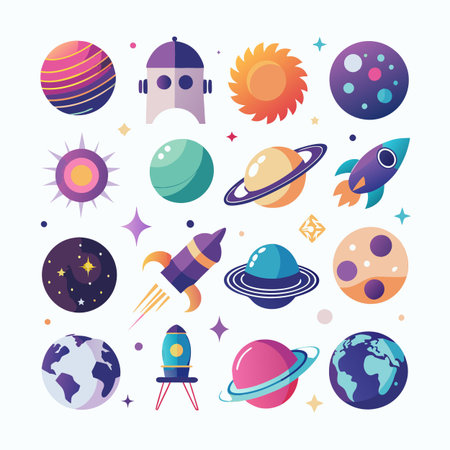 Multi concept design icons setのイラスト素材