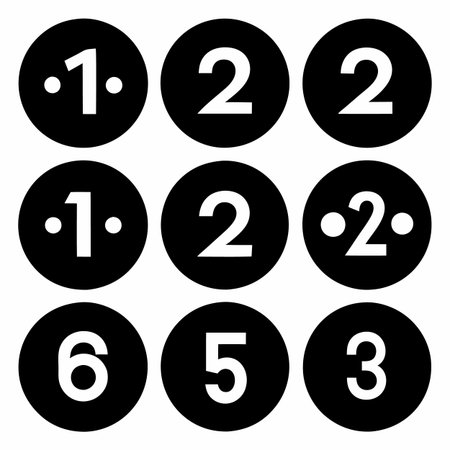 Black Filled Icons Set