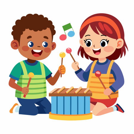Kids activity concept illustrationのイラスト素材