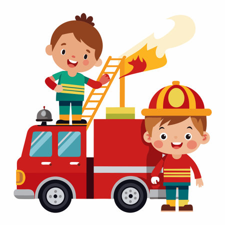 Kids activity concept illustrationのイラスト素材