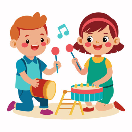 Kids activity concept illustrationのイラスト素材