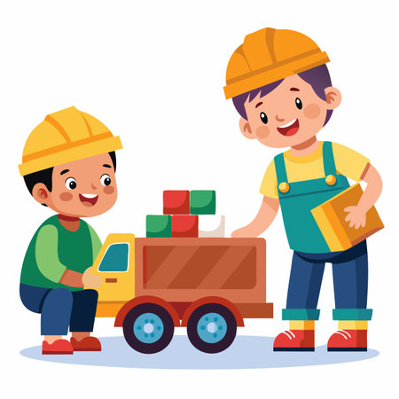 Kids activity concept illustrationのイラスト素材