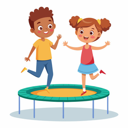 Kids activity concept illustrationのイラスト素材