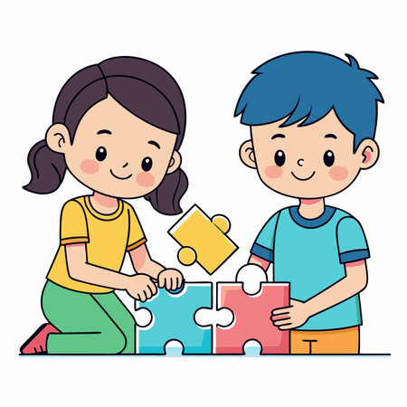 Kids activity concept illustrationのイラスト素材
